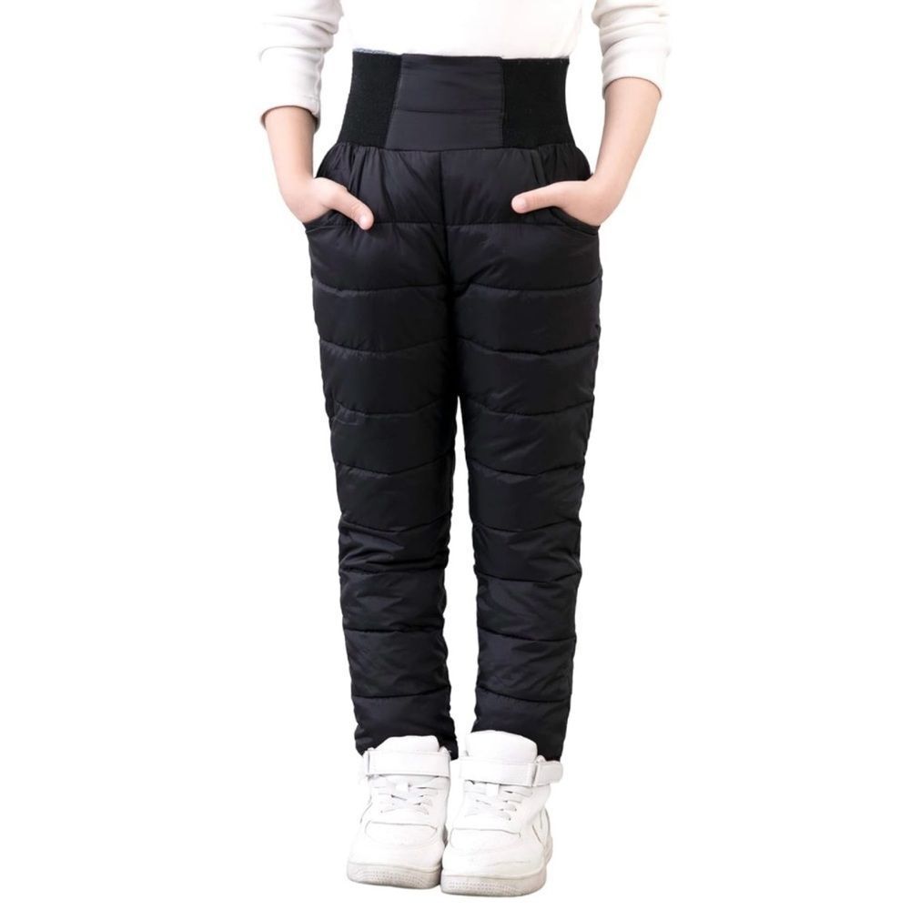 Toddler Size 2 Black Elastic Waist Winter Snow Pants